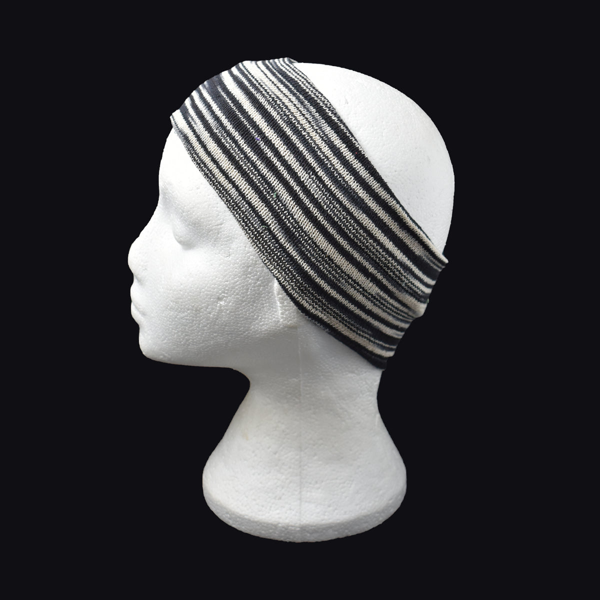 Striped Cotton Hair Band
