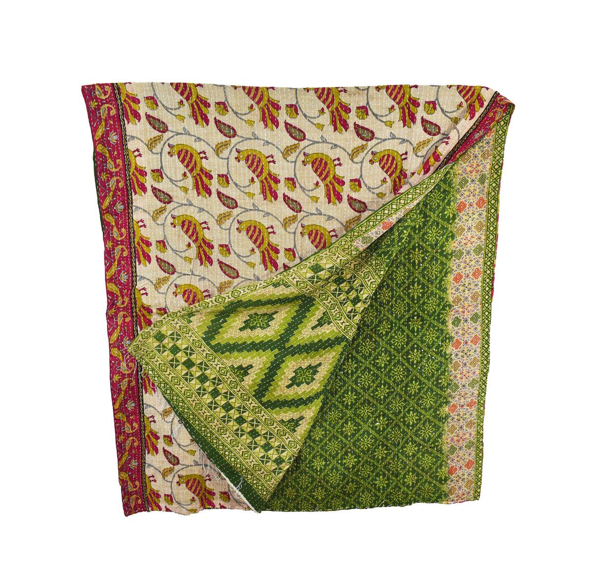 Kantha Cotton Throw