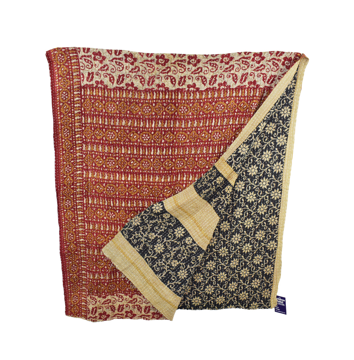 Kantha Cotton Throw
