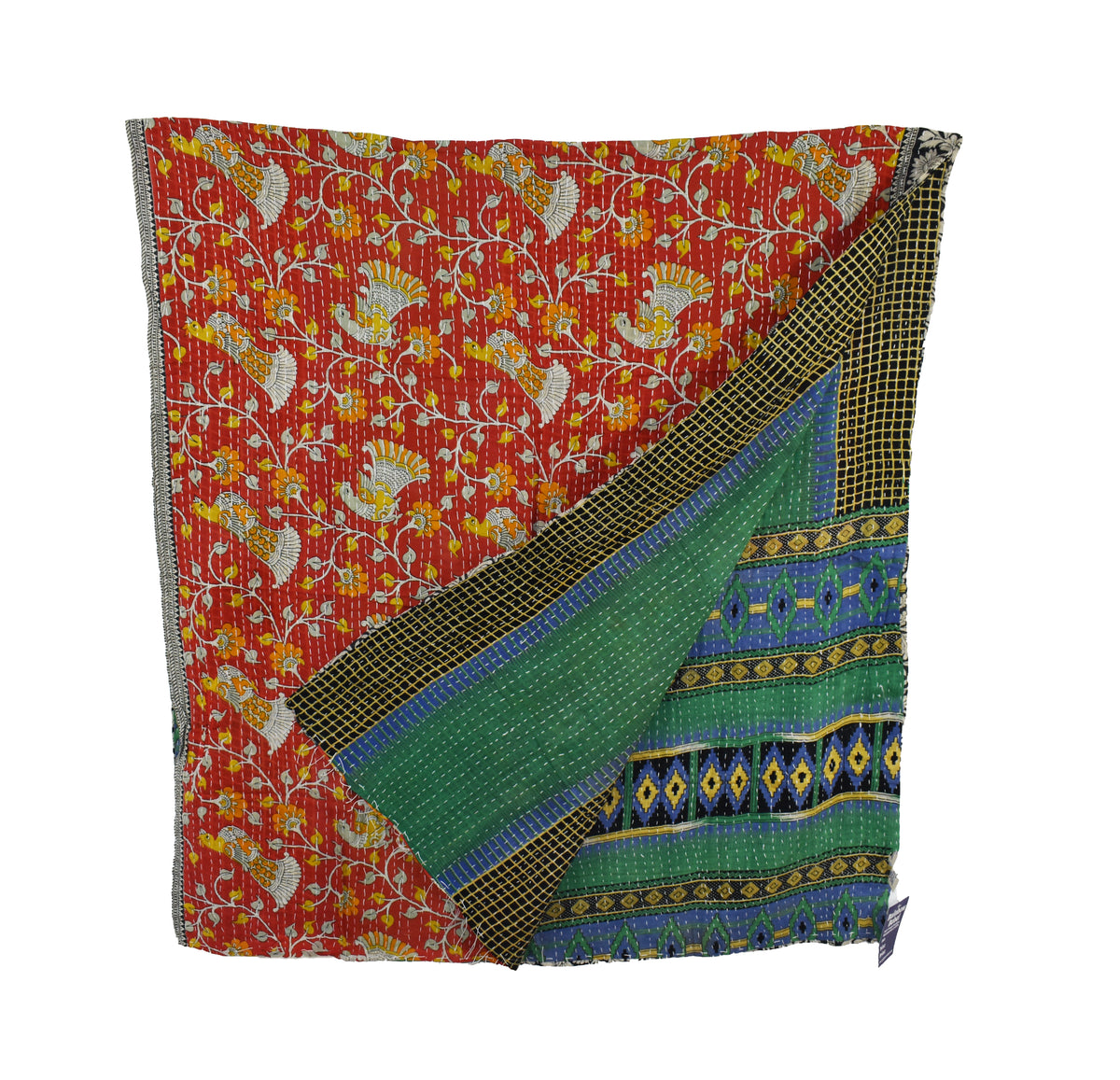Kantha Cotton Throw