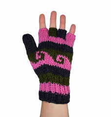 Knitted Wool Lined Hunter Gloves