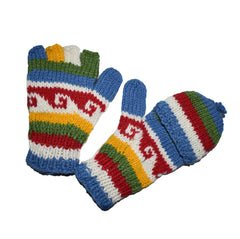 Knitted Wool Lined Hunter Gloves