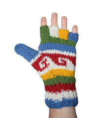 Knitted Wool Lined Hunter Gloves