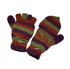 Knitted Wool Lined Hunter Gloves