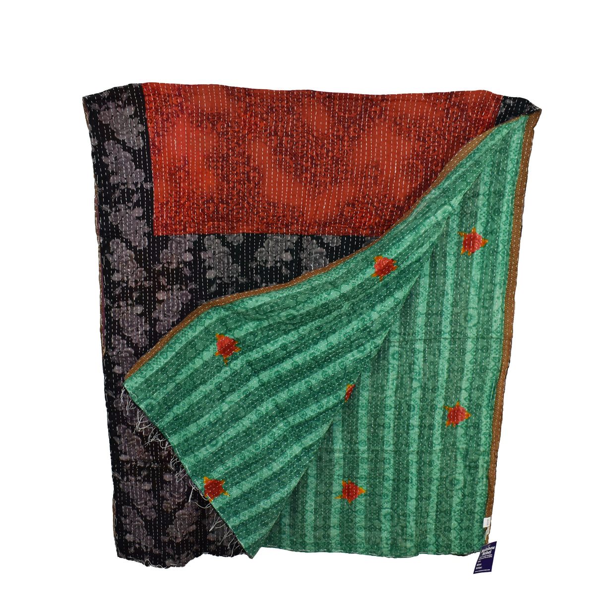 Kantha Cotton Throw