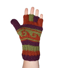 Knitted Wool Lined Hunter Gloves