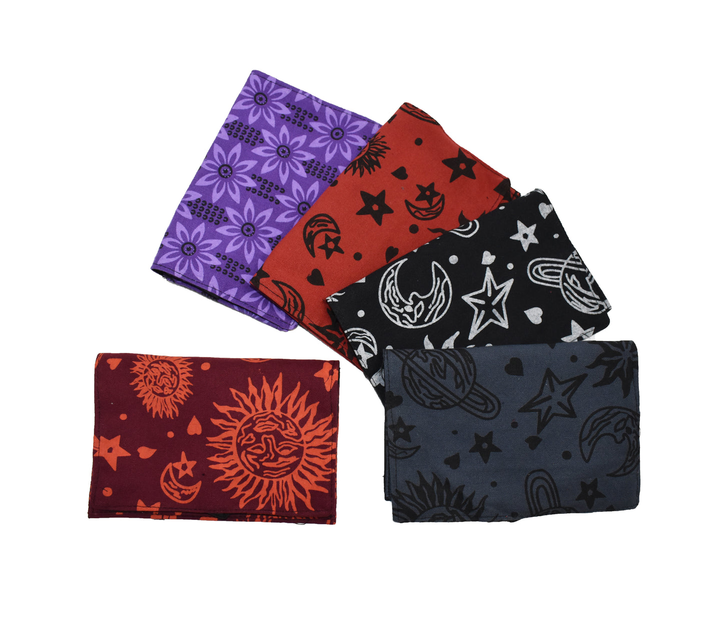 Printed Cotton Tobacco Pouch