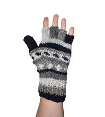 Knitted Wool Lined Hunter Gloves