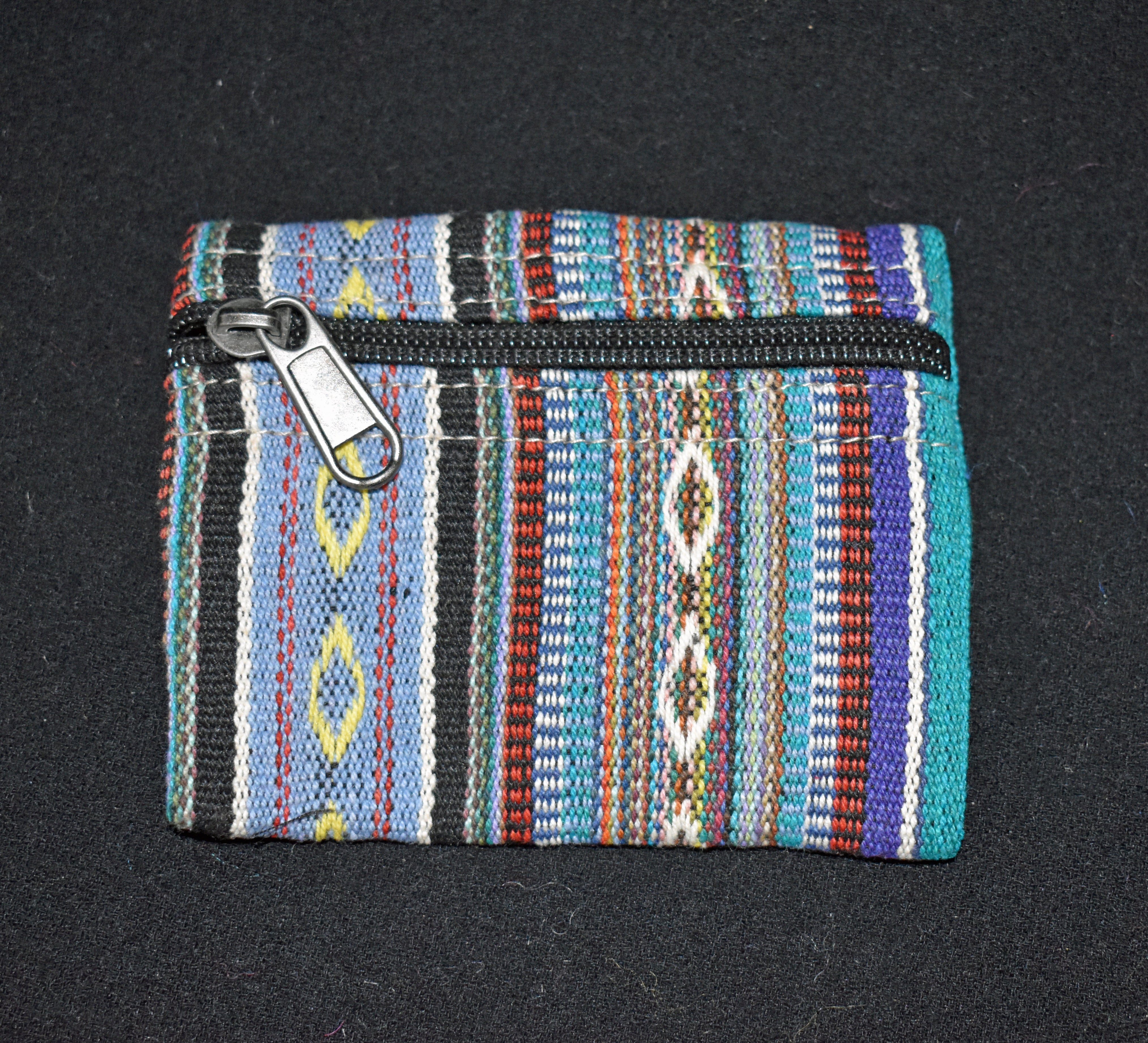 Woven Cotton Coin Purse