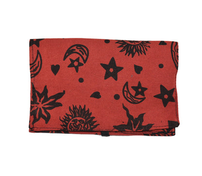 Printed Cotton Tobacco Pouch