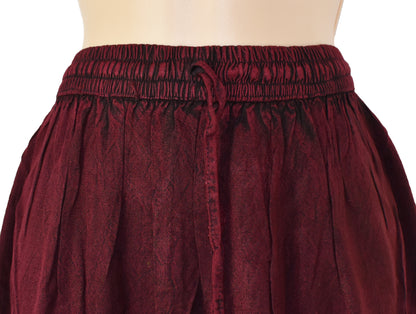 Embroidered Viscose Skirt