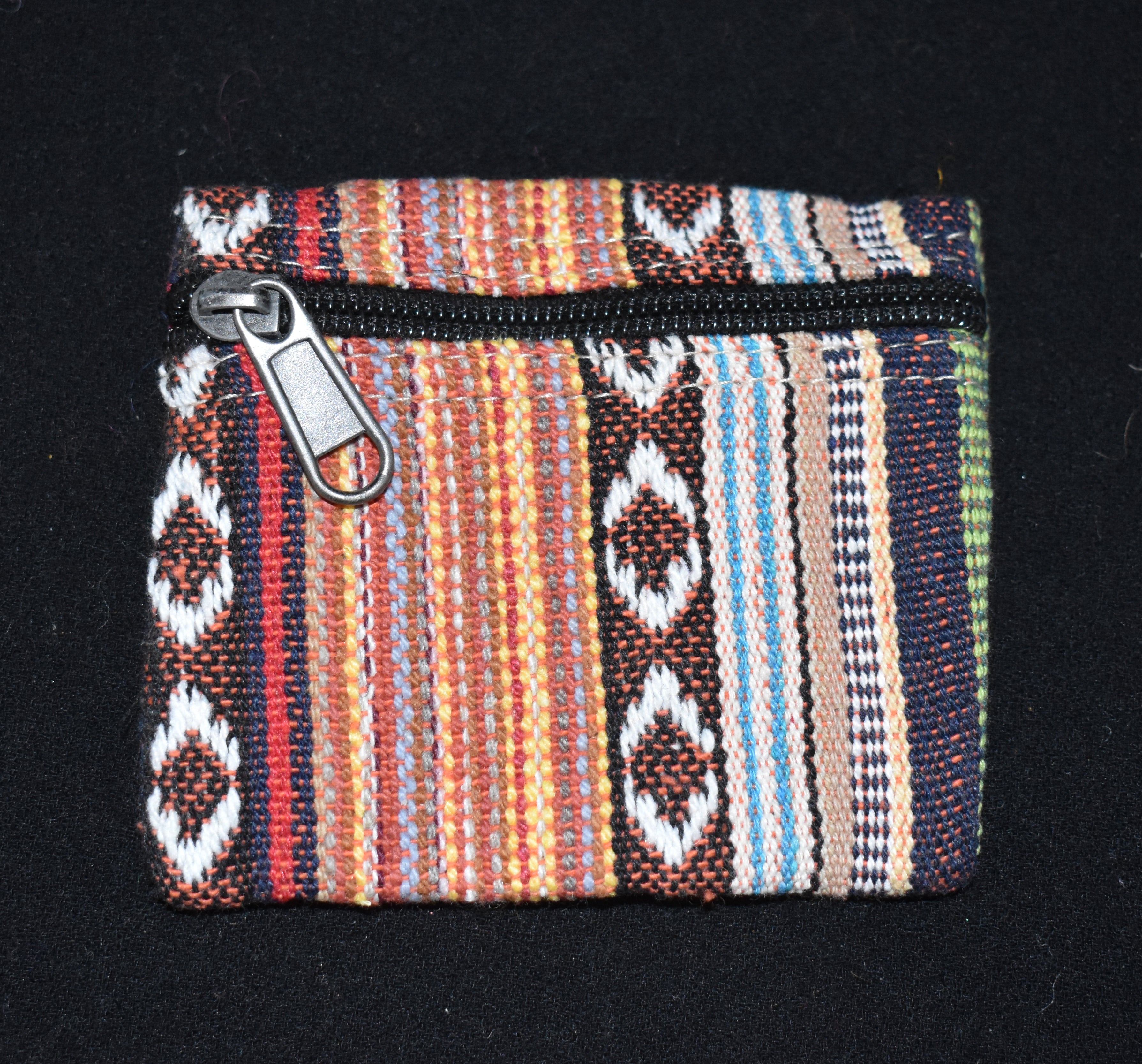 Woven Cotton Coin Purse