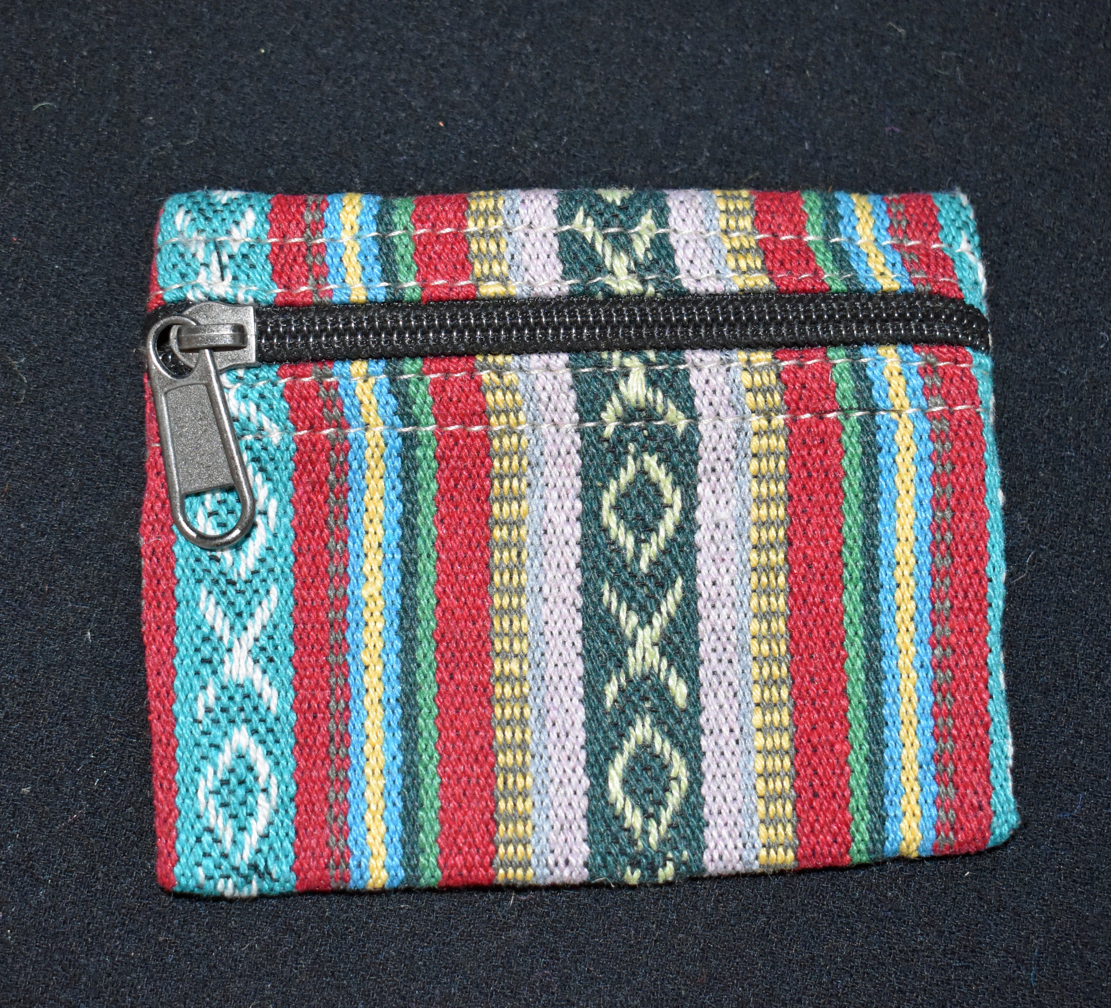 Woven Cotton Coin Purse