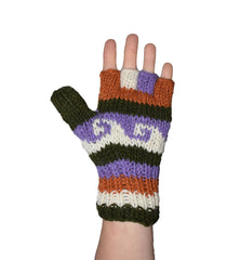 Knitted Wool Lined Hunter Gloves