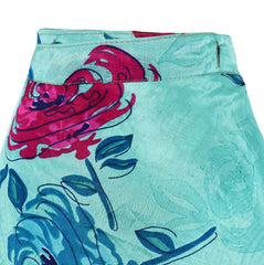 Long Sari Silk Wrap Skirt XL 64"