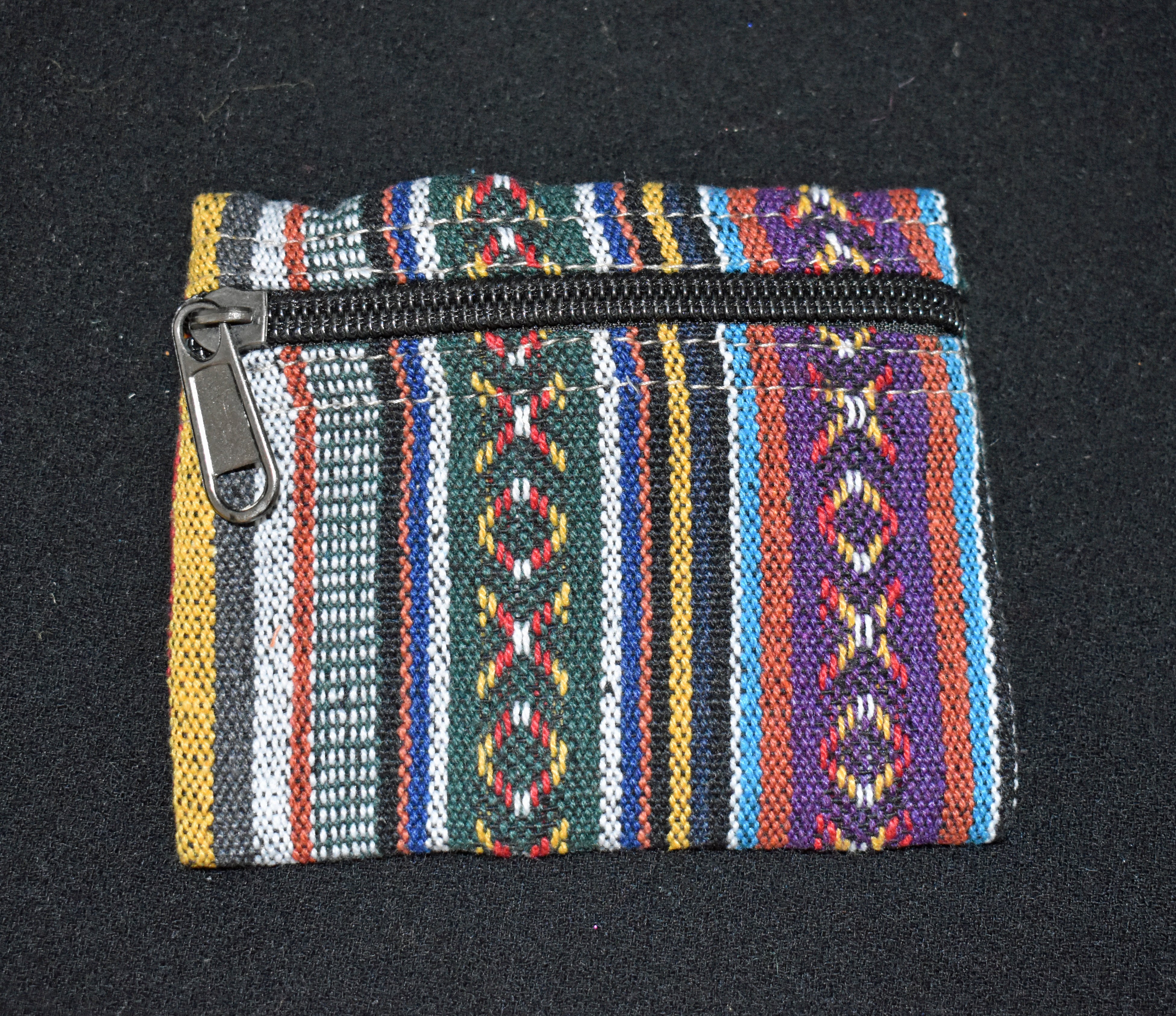 Woven Cotton Coin Purse