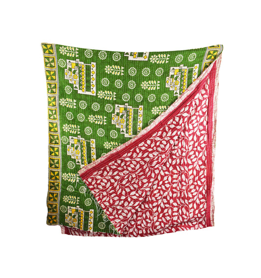 Kantha Cotton Throw