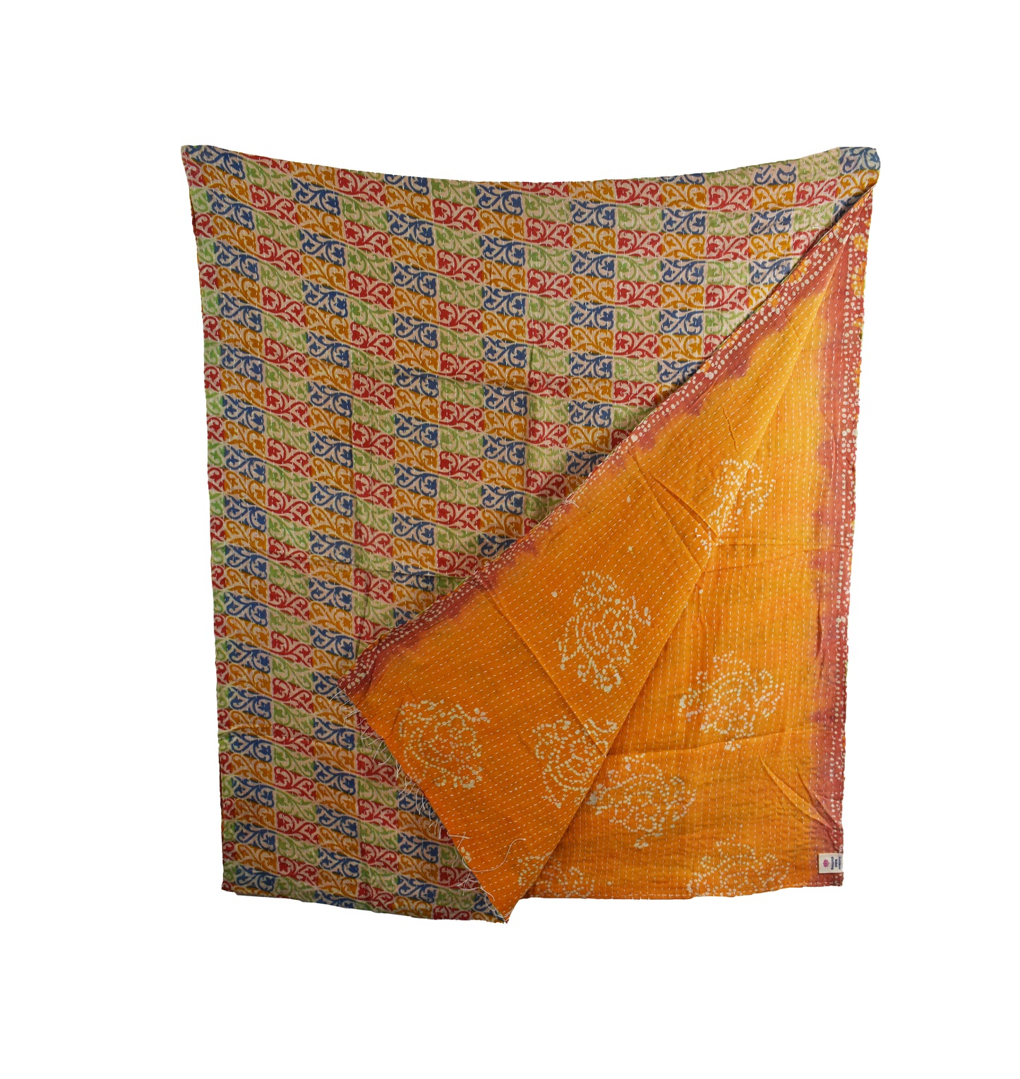 Kantha Cotton Throw