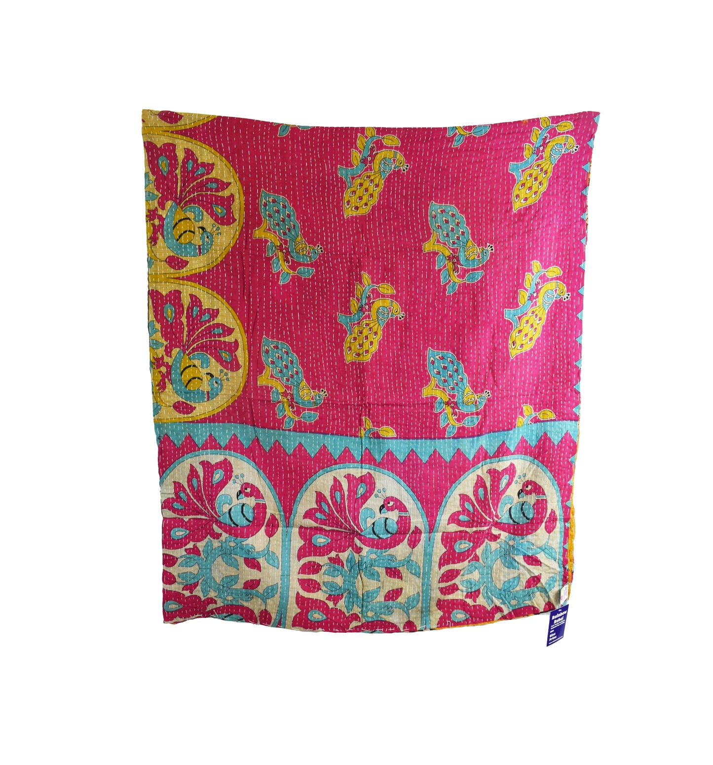 Kantha Cotton Throw