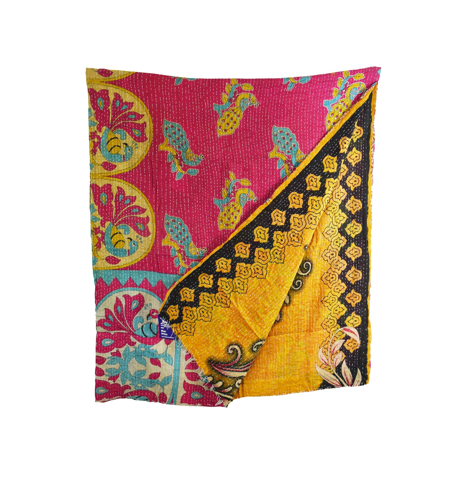 Kantha Cotton Throw