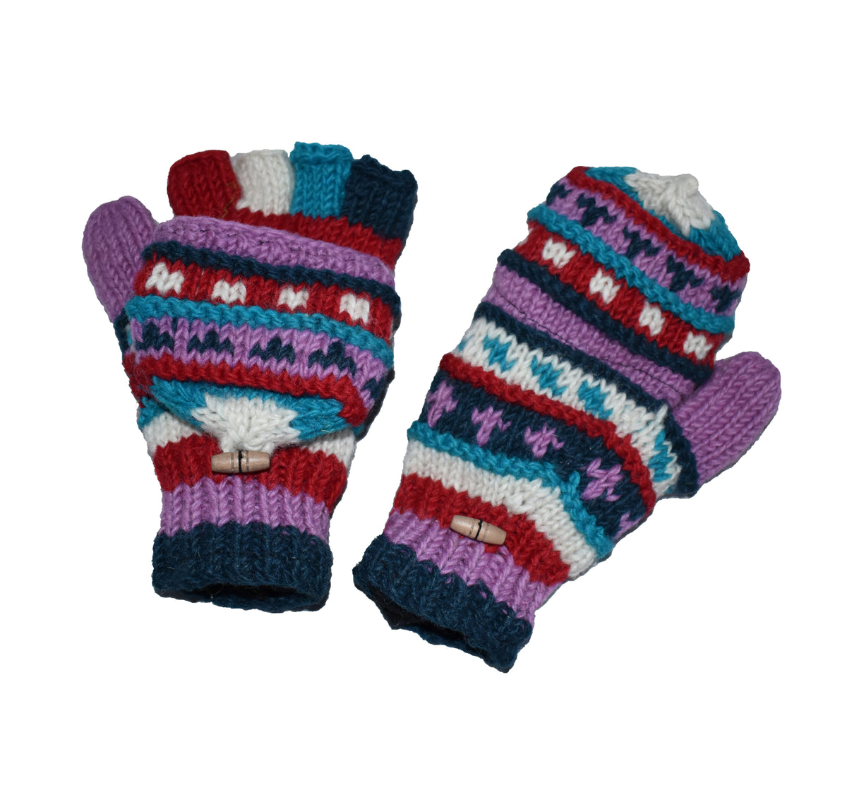 Knitted Wool Lined Hunter Gloves