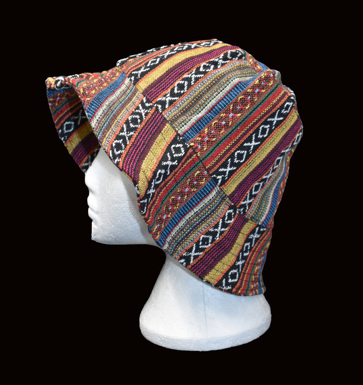 Woven Cotton Bucket Hat