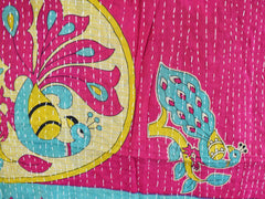 Kantha Cotton Throw