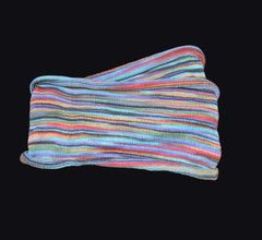 Long Double Striped Cotton Hair Band
