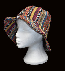 Woven Cotton Bucket Hat