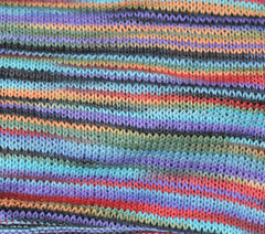 Long Double Striped Cotton Hair Band