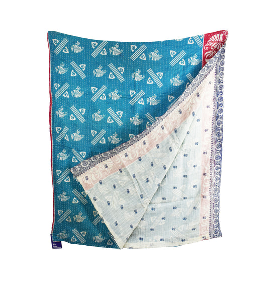 Kantha Cotton Throw