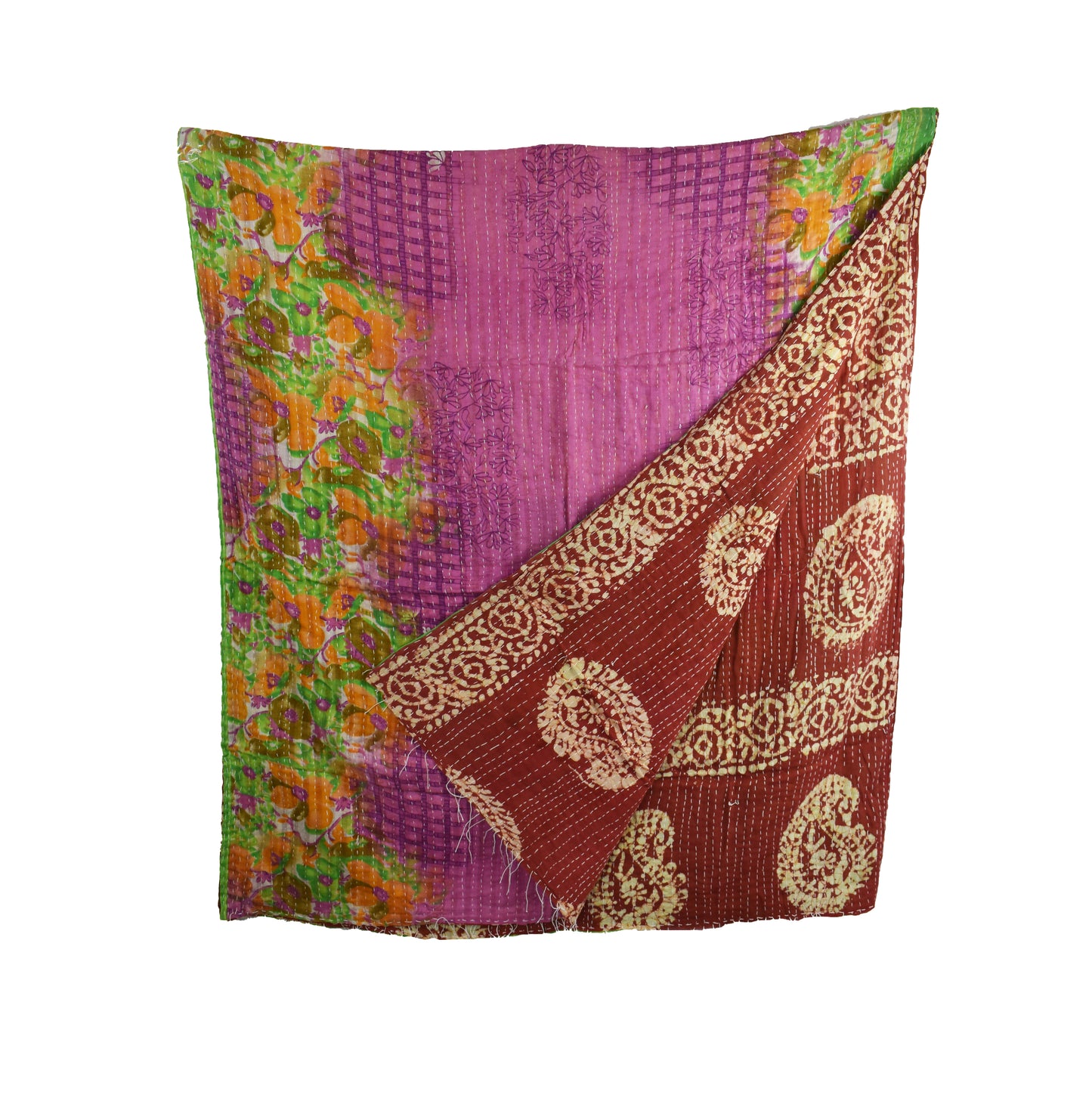 Kantha Cotton Throw