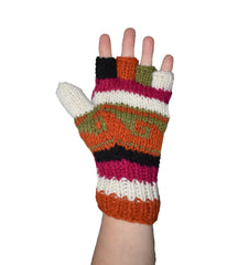 Knitted Wool Lined Hunter Gloves