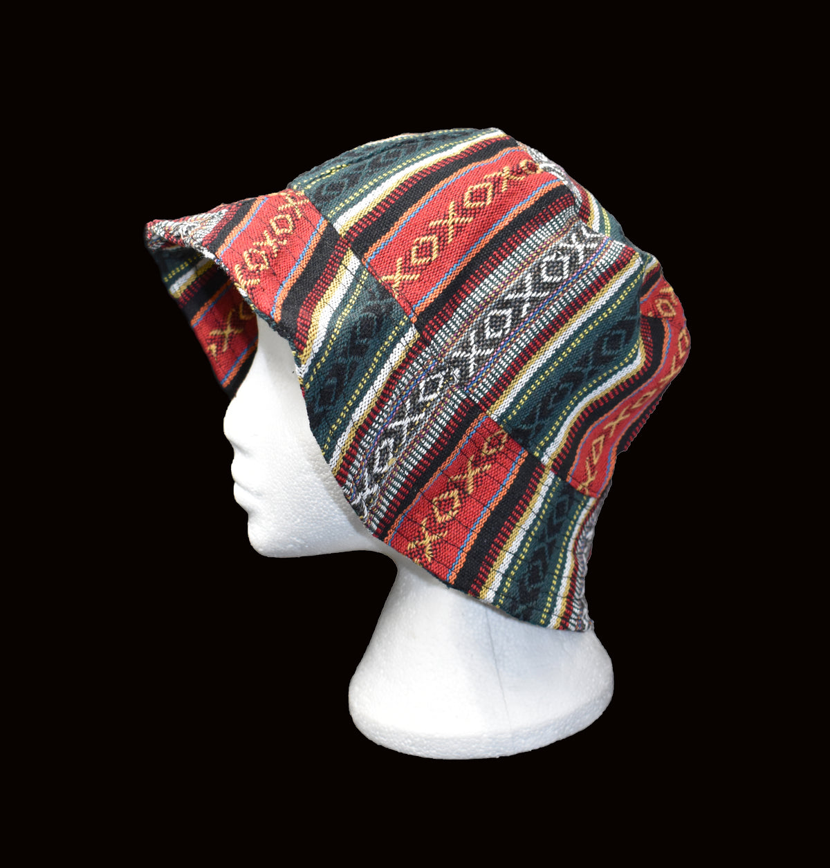 Woven Cotton Bucket Hat