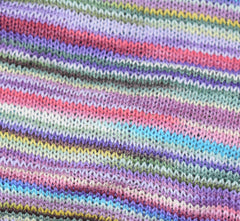 Long Double Striped Cotton Hair Band