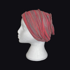 Long Double Striped Cotton Hair Band
