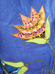 Hippy Butterfly & Flower Pattern Cotton "Marian" Trousers