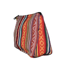 Woven Cotton Make Up Bag