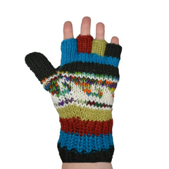 Knitted Wool Lined Hunter Gloves