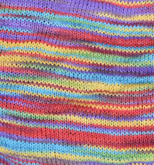 Long Double Striped Cotton Hair Band