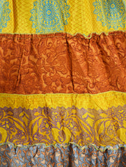 Tiered Silk Dancing Skirt