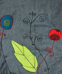 Hippy Flower Pattern Cotton "Hannah" Trousers