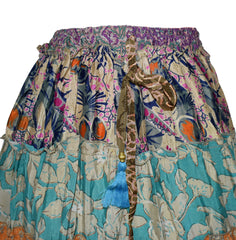 Tiered Silk Dancing Skirt