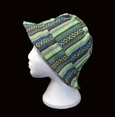 Woven Cotton Bucket Hat