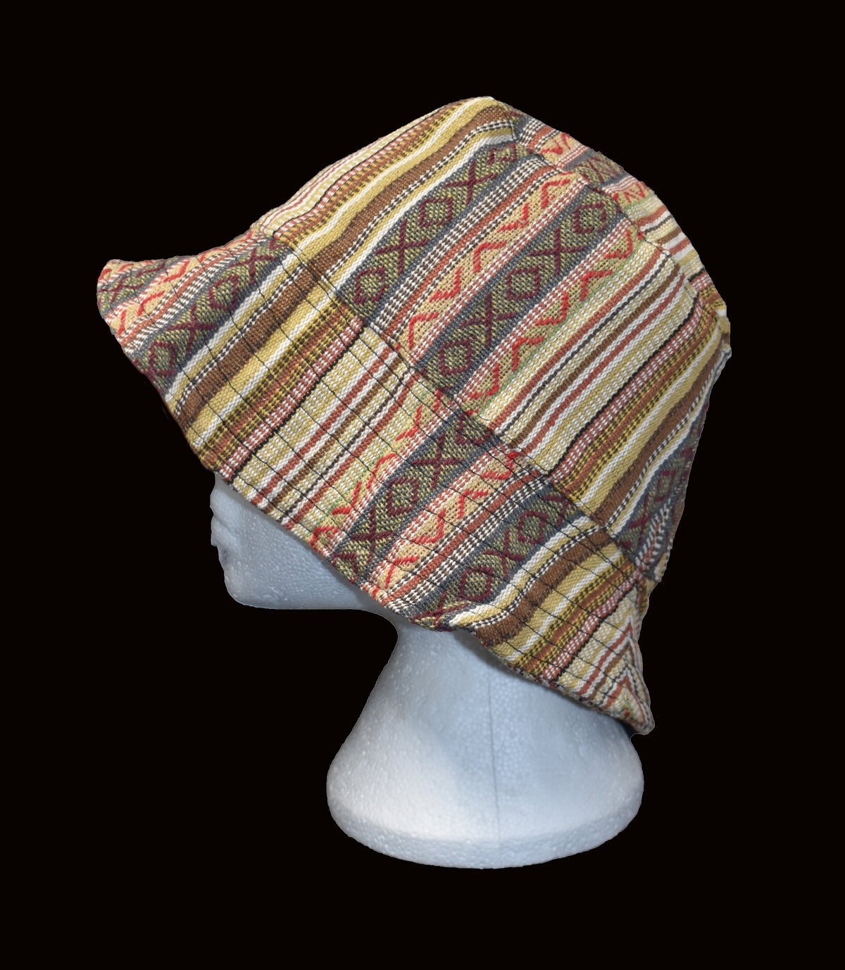 Woven Cotton Bucket Hat