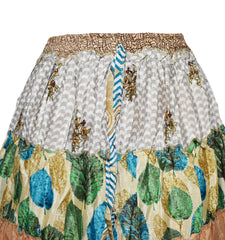 Tiered Silk Dancing Skirt