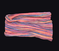 Long Double Striped Cotton Hair Band