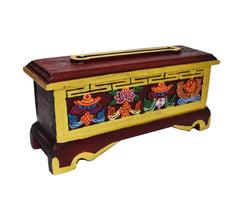 Large Hand Painted Incense Burner Box