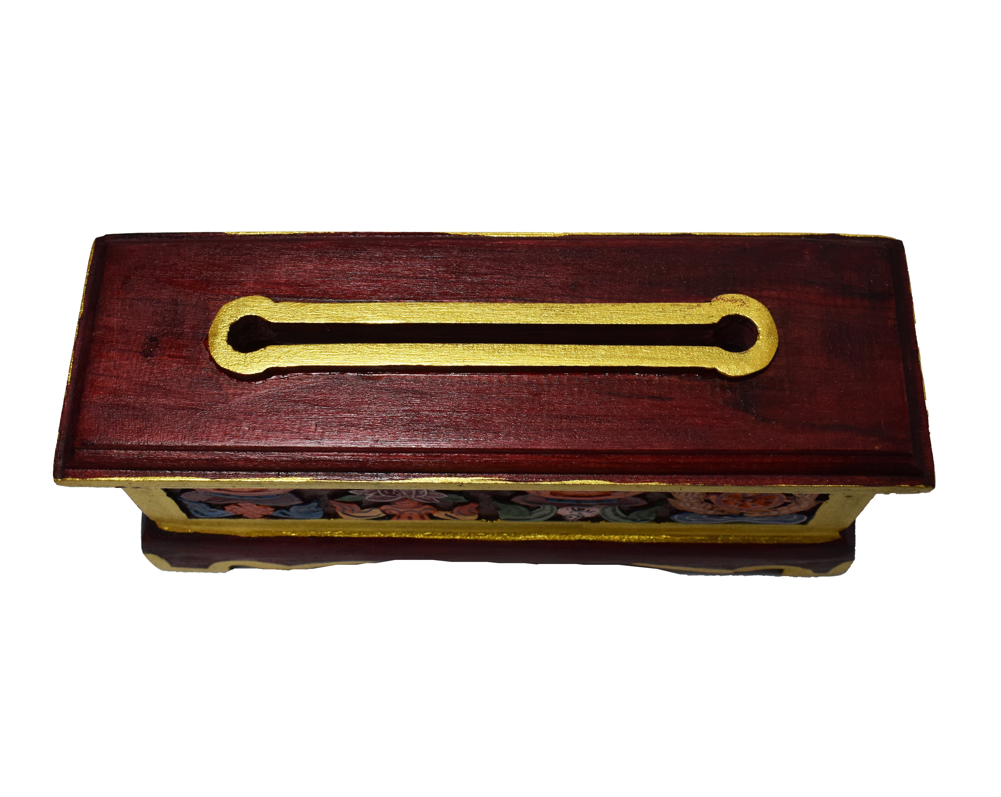 Large Hand Painted Incense Burner Box