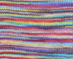 Long Double Striped Cotton Hair Band